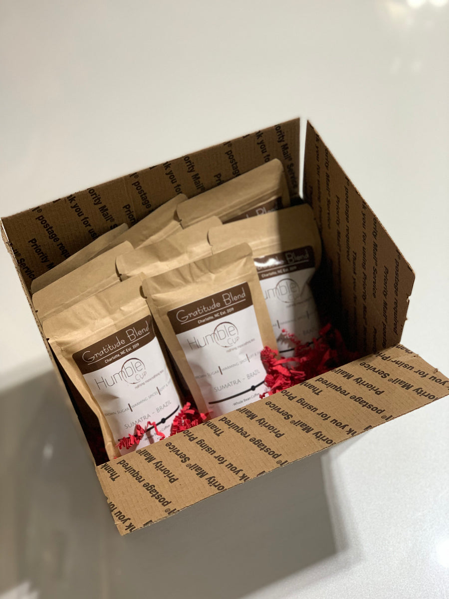 6. Set of 5 Mini Sample Bags (Gratitude) Humble Cup Coffee Co.