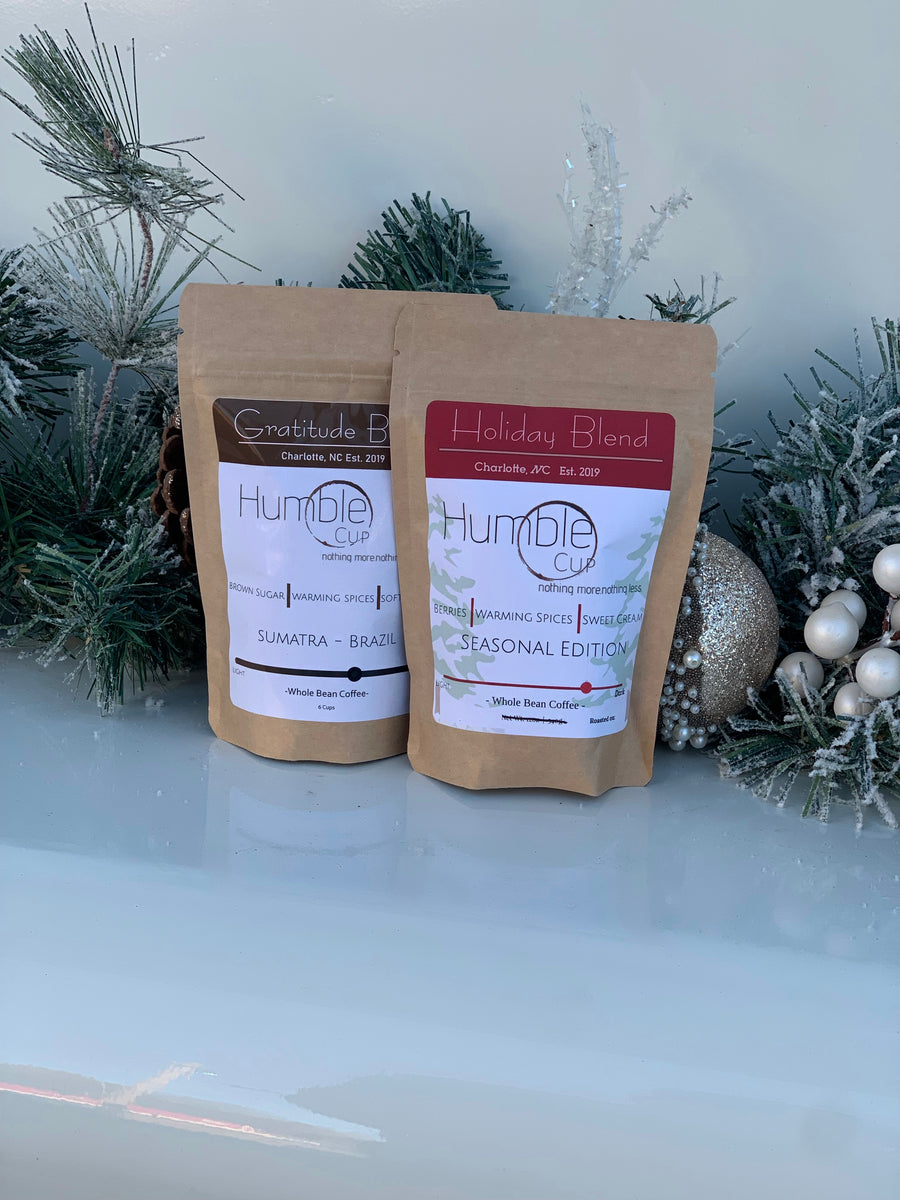 7. Set of 5 Mini Sample Bags (Holiday Blend back in 2022) Humble