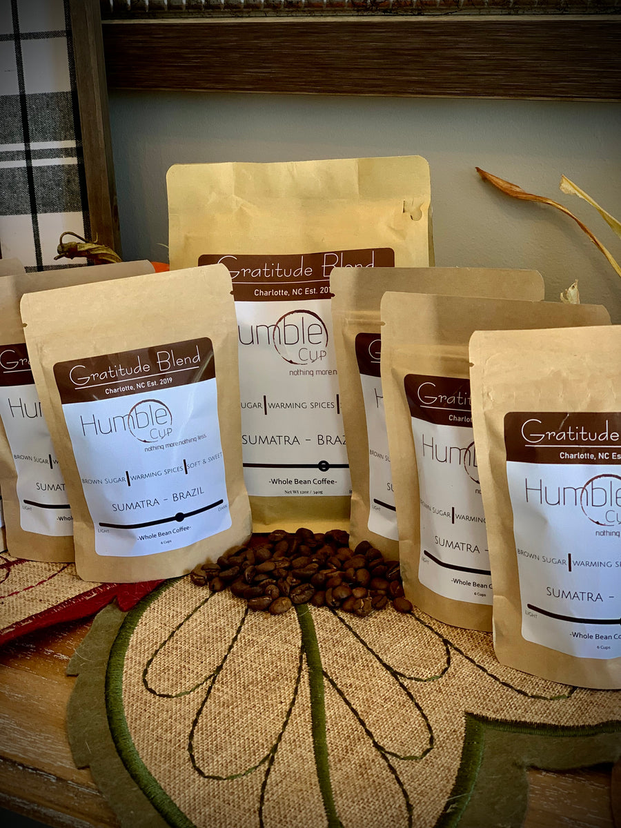 6. Set of 5 Mini Sample Bags (Gratitude) Humble Cup Coffee Co.